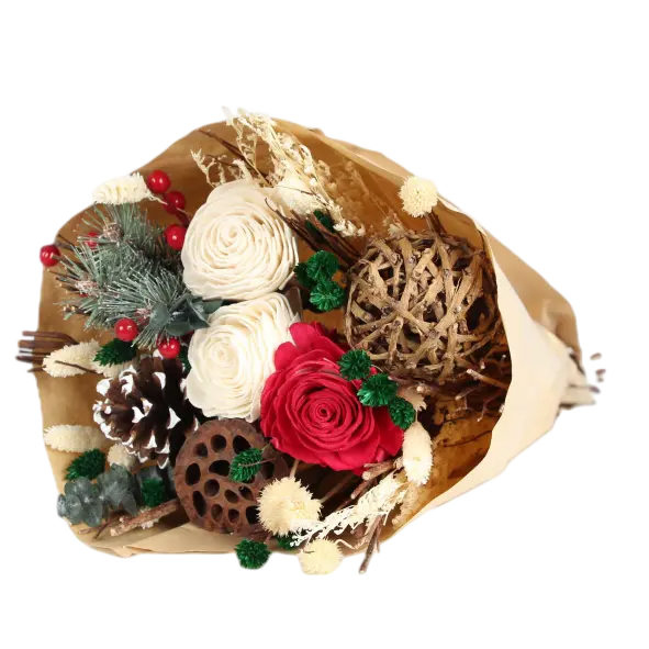The Timeless Charm of Christmas Dried Flowers: Decor Ideas & Care Tips
